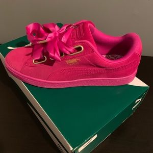 Puma pink worn once